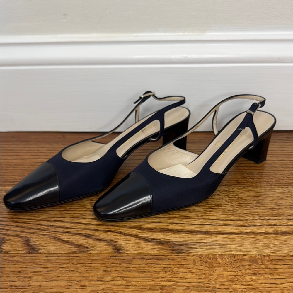 Chanel Slingback Heels